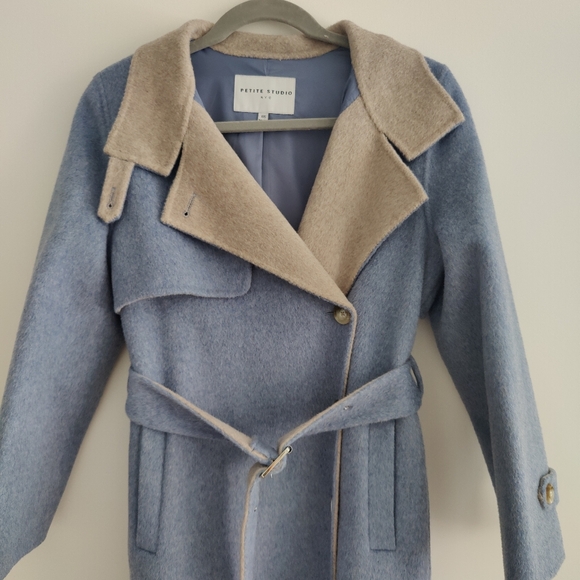 Petite Studio NYC Shelby Wool Coat - Picture 5 of 11